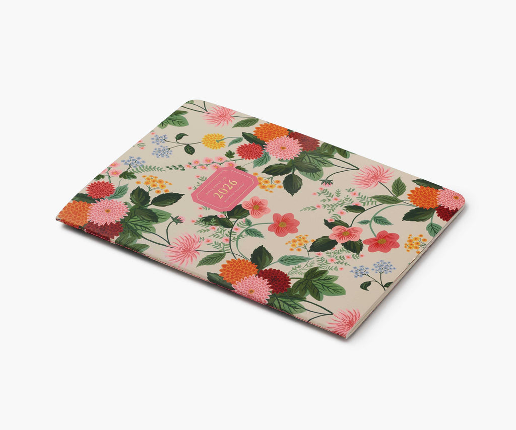 Rifle Paper Co. 2026 Dahlia 12-Month Appointment Notebook