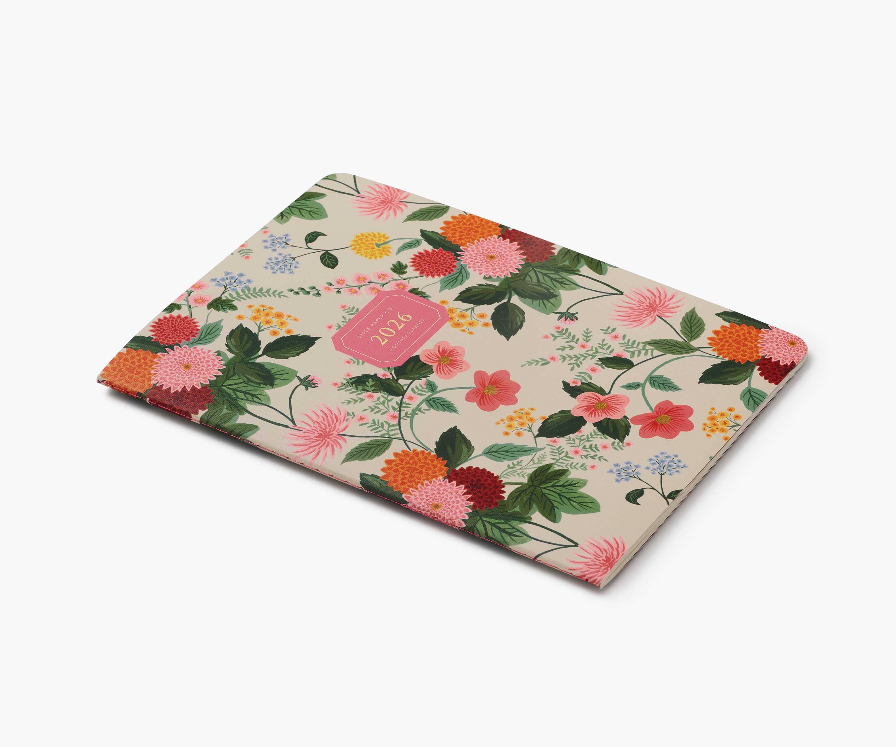 Rifle Paper Co. 2026 Dahlia 12-Month Appointment Notebook