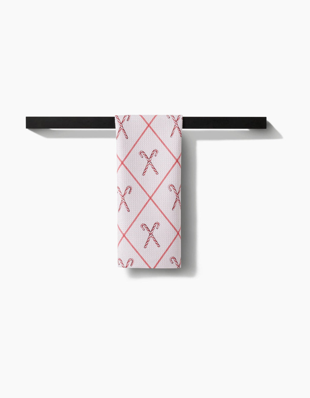 Geometry | Tea Towel | Festive Candy Canes