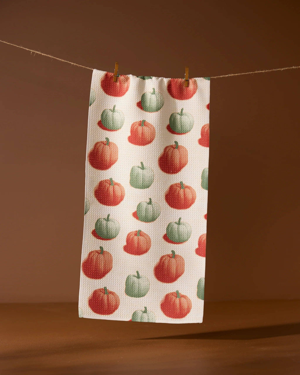 Geometry | Bar Towel | Pumpkin Pop