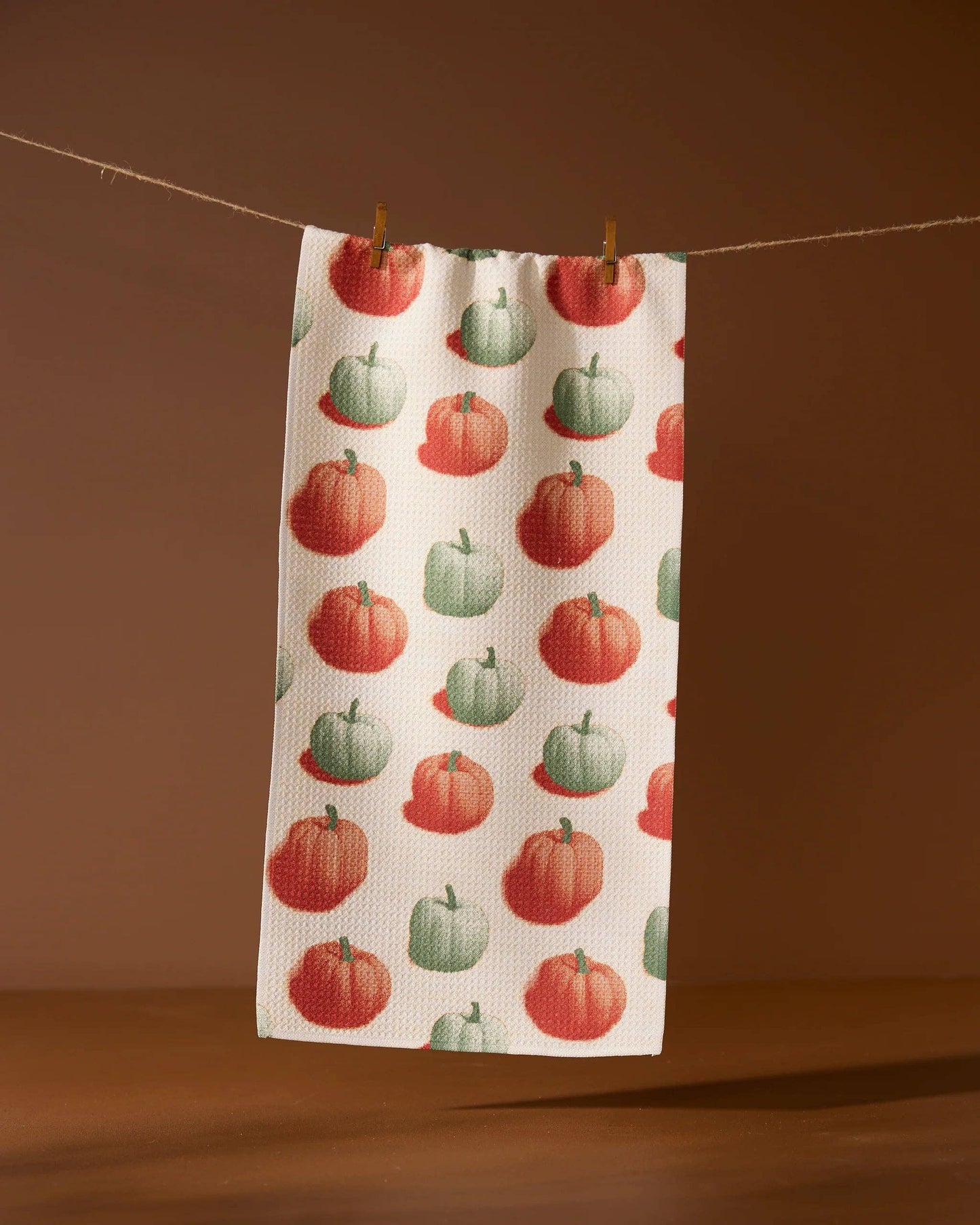 Geometry Pumpkin Pop Bar Towel