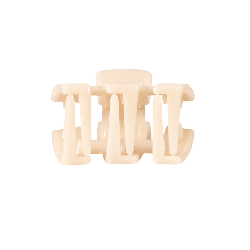 Classic Claw Clip | Almond Beige | Petite