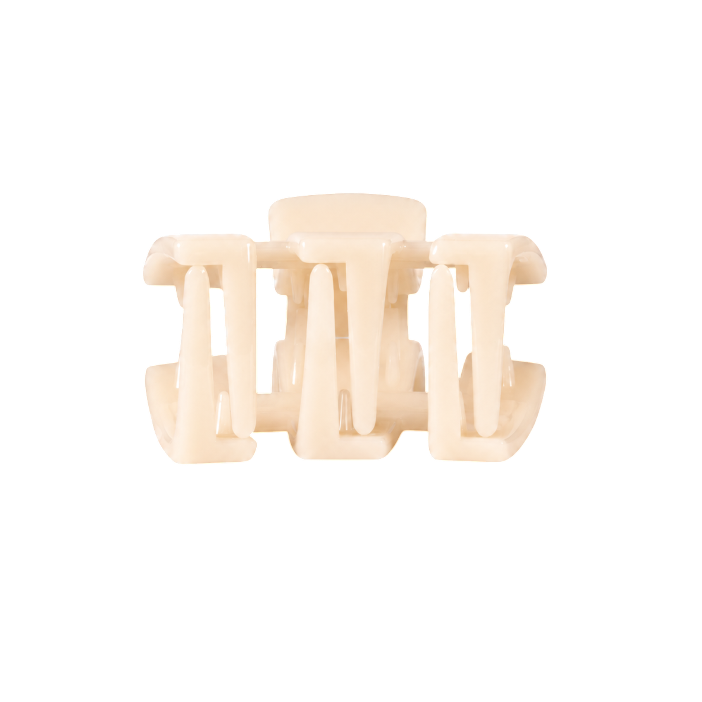 Classic Claw Clip | Almond Beige | Petite