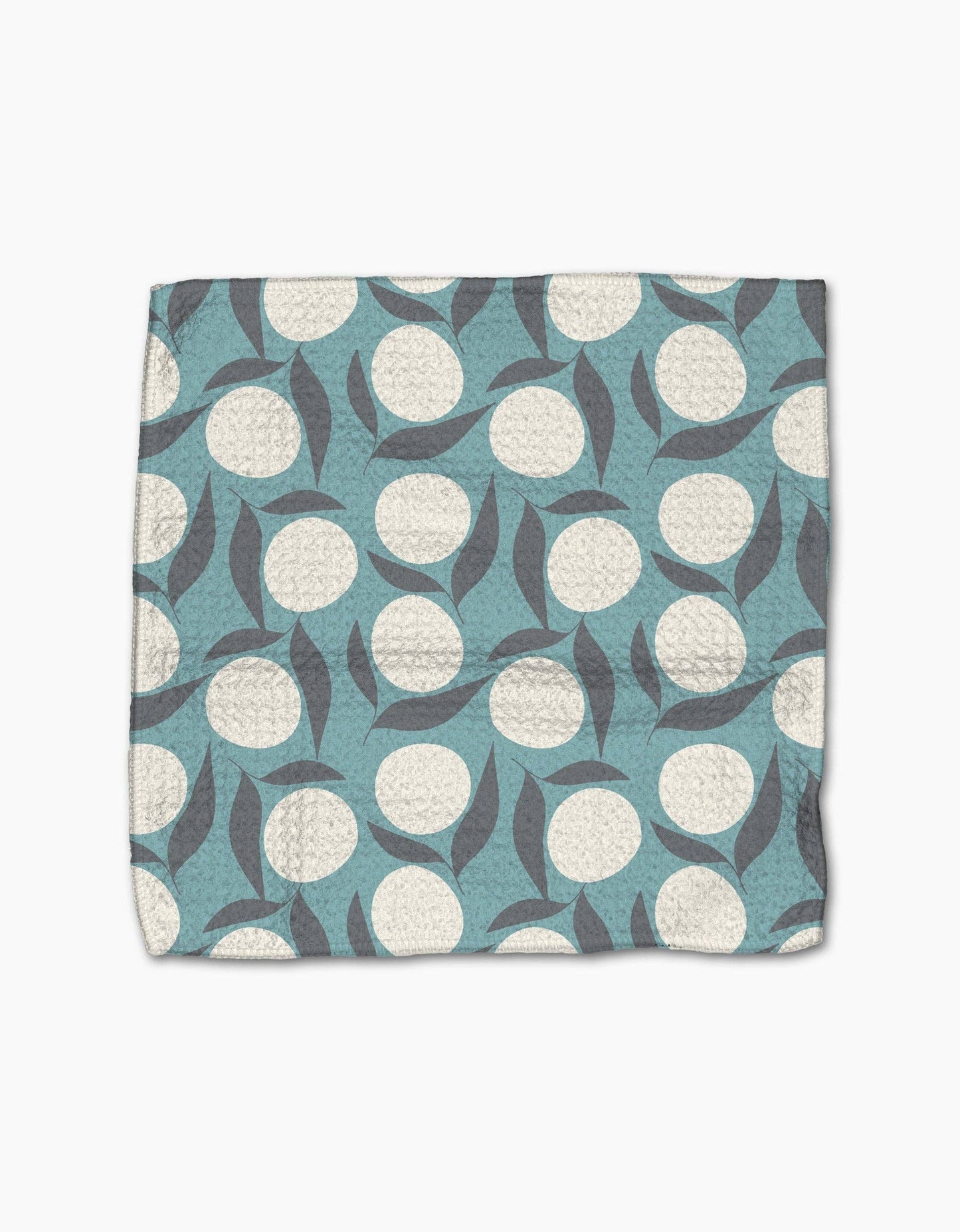 Geometry Polka Dot Blooms Dishcloth Set