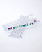 Oh My Mahjong! | Acrylic Rack and Pusher Set | Clear
