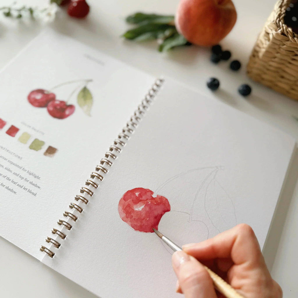 Emily Lex | Watercolor Workbook | Fruit