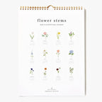 Emily Lex | 2026 Flower Stems Calendar