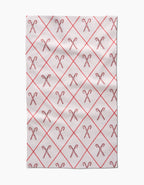 Geometry | Tea Towel | Festive Candy Canes