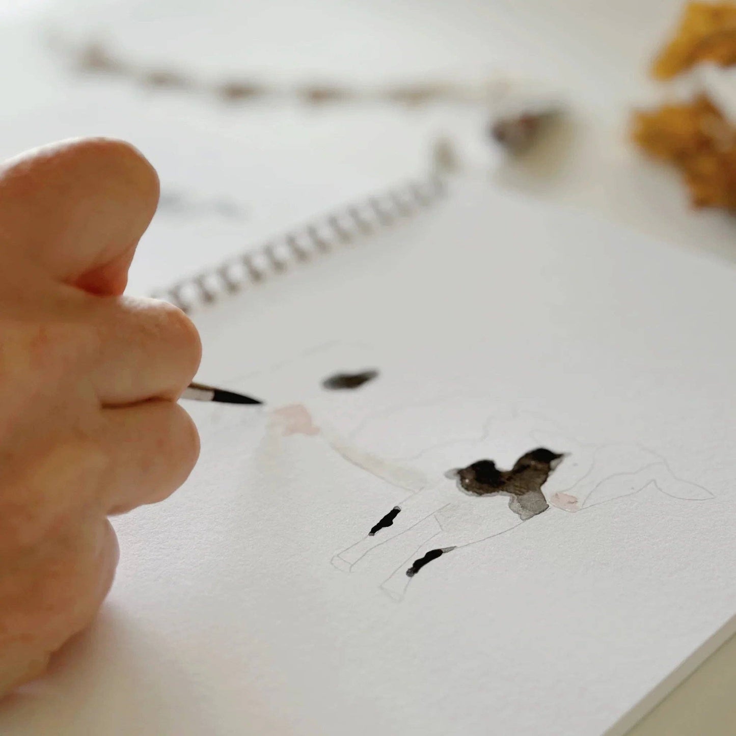 Emily Lex | Watercolor Workbook | Farm