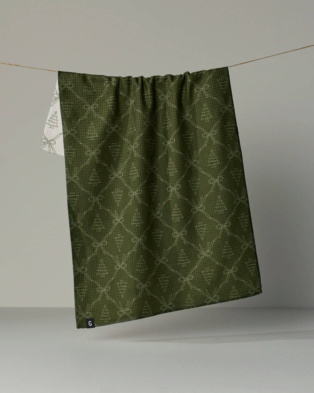 Geometry | Luxe Tea Towel | Cedar Bows