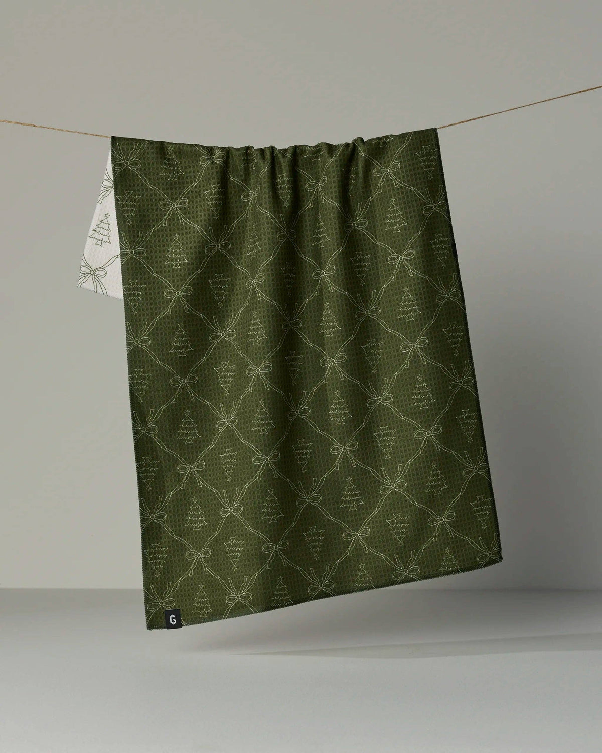 Geometry | Luxe Tea Towel | Cedar Bows