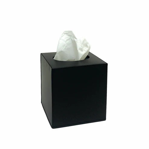 Roeda Studios | Tissue Box Cover | Black