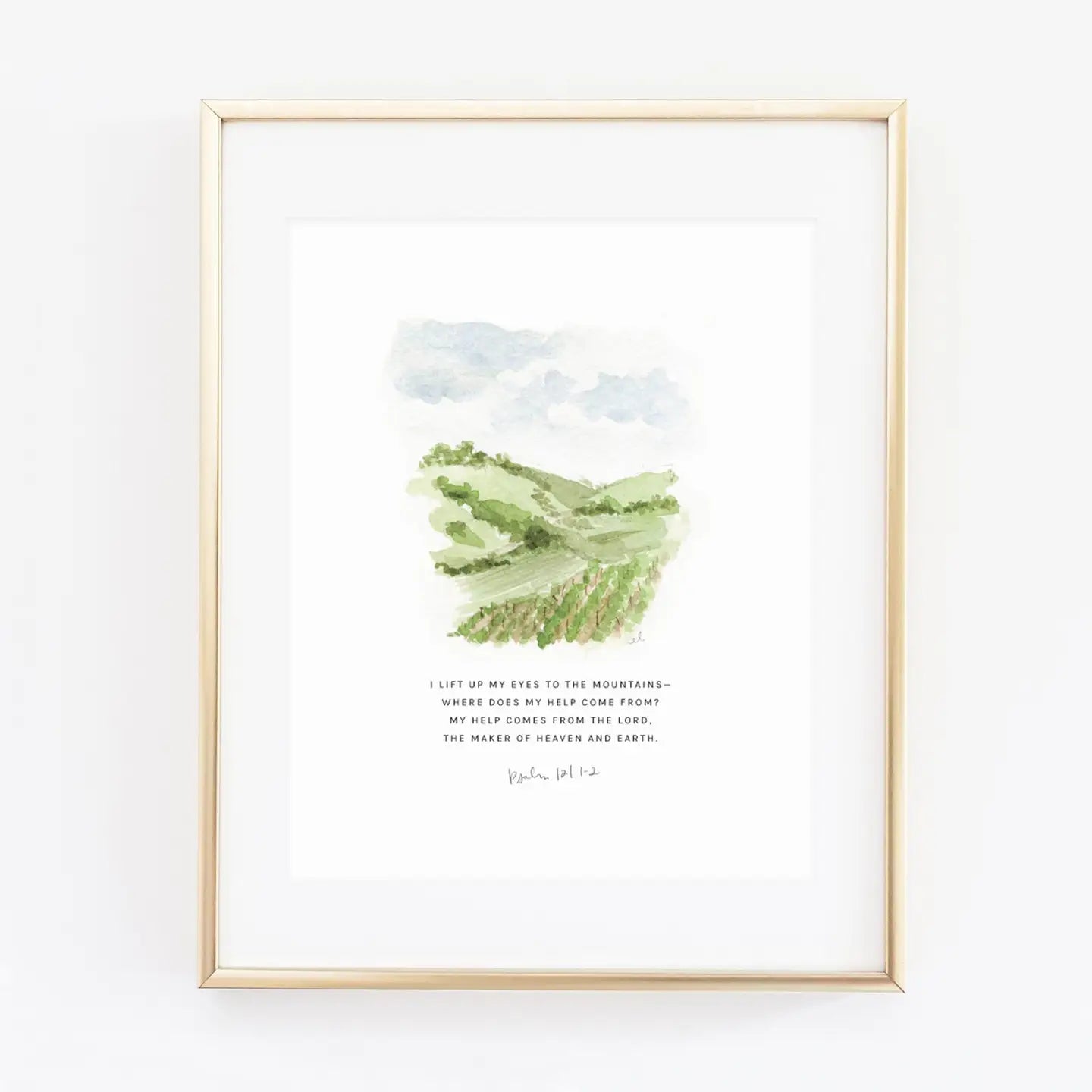 Emily Lex | Print | Vineyard Psalm