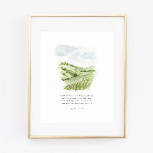 Emily Lex | Print | Vineyard Psalm