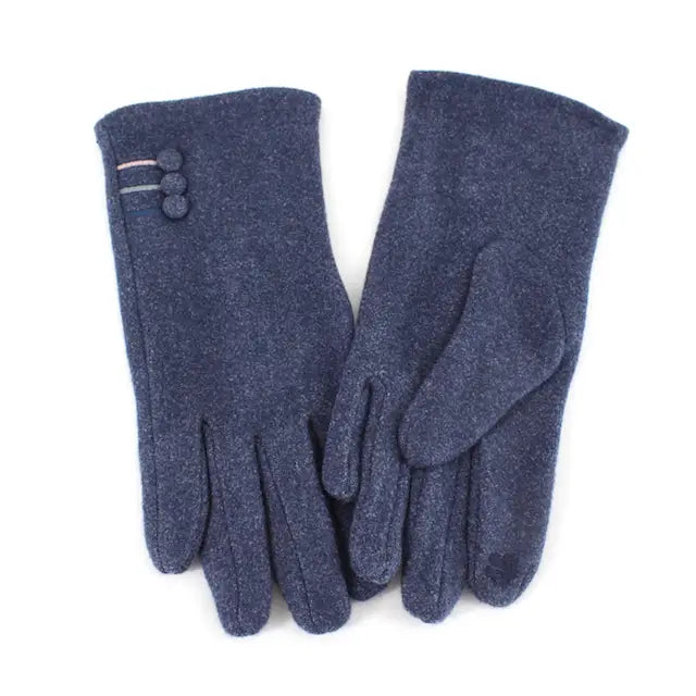 Pretty Persuasion Shawna Gloves in Navy
