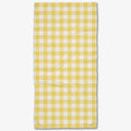 Geometry | Bar Towel | Lemon Gingham