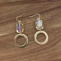 Pretty Persuasion Glass Stone Earring