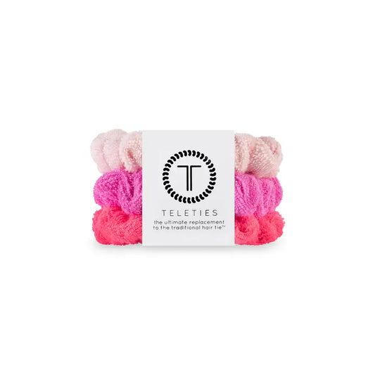 Teleties Aruba Terry Cloth Scrunchie Pack Small