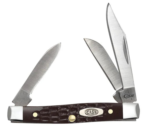 Case Knives Brown Synthetic Small Stockman 00081