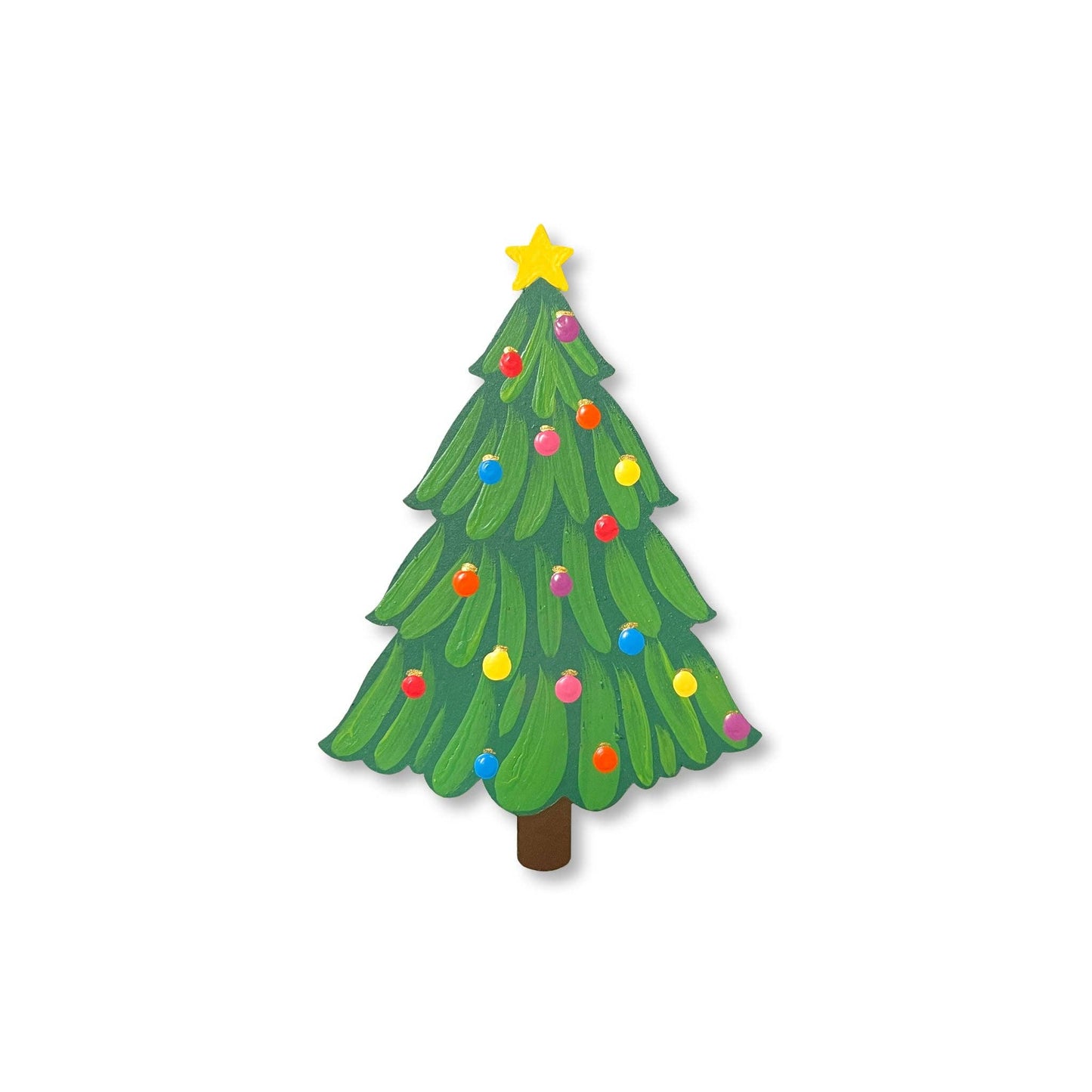 Roeda Studios Christmas Tree with Ornaments Magnet
