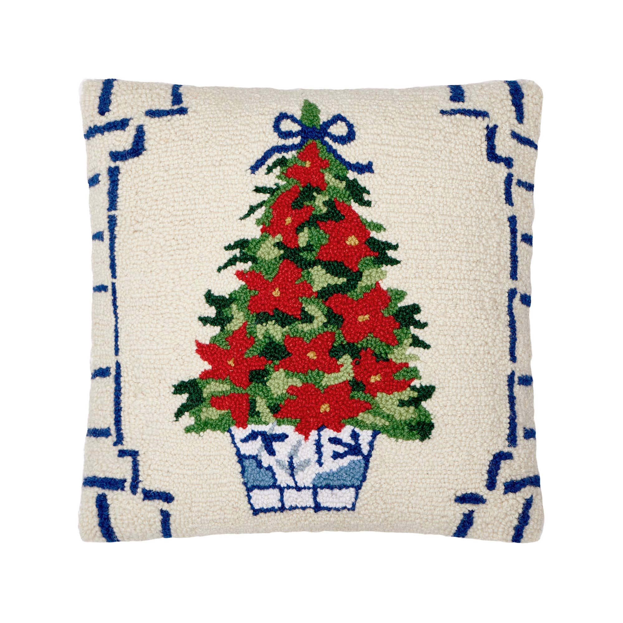 Chinoiserie Tree Hook Pillow