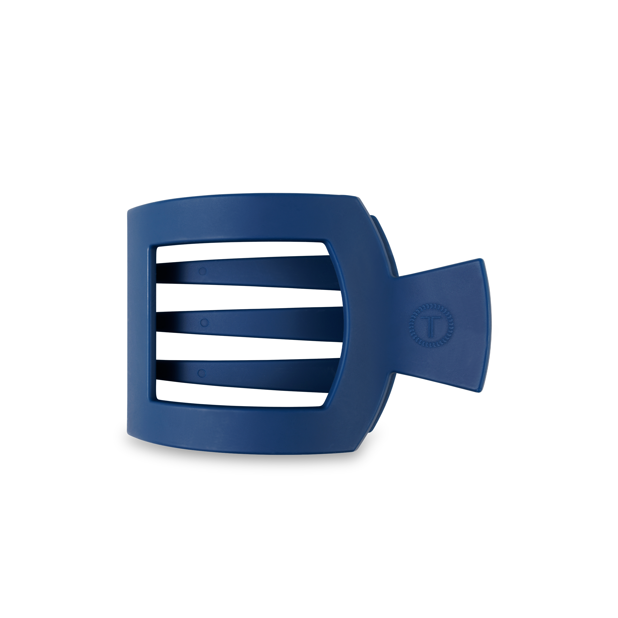 Square Flat Hair Clip | Med. | Midnight Rain