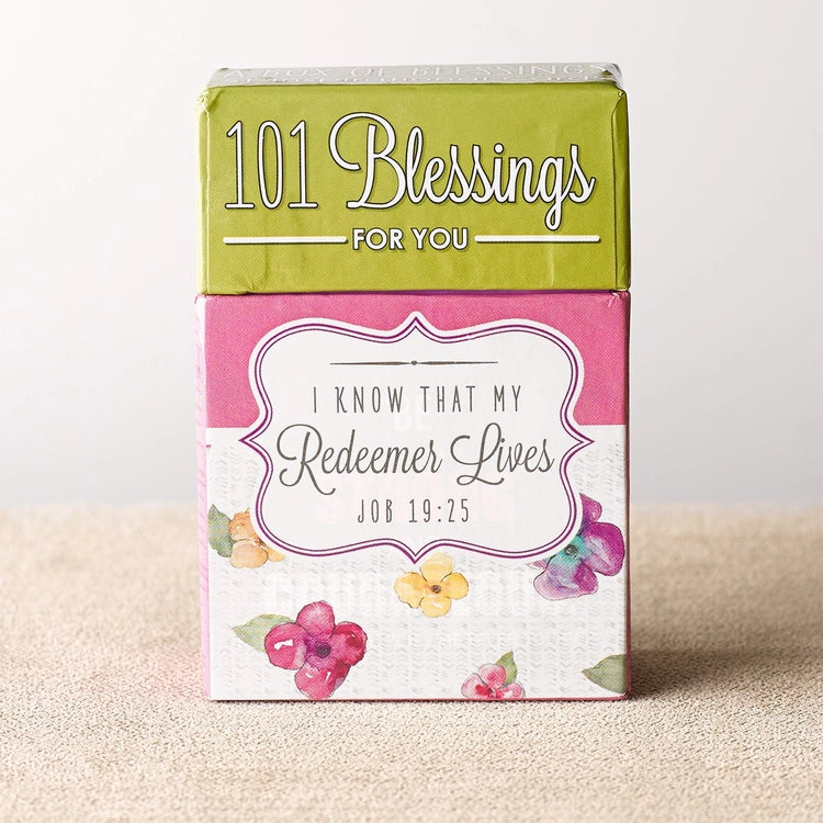 Christian Arts Gifts Box of Blessings Redeemer Job 19:25