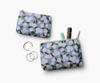 Rifle Paper Co. Hydrangea Zippered Pouch Set