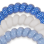 Spiral Hair Coils | Large | Go Big Blue! Hair Ties