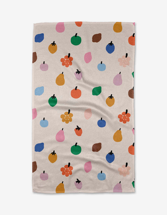 Geometry | Tea Towel | Fruit Basket