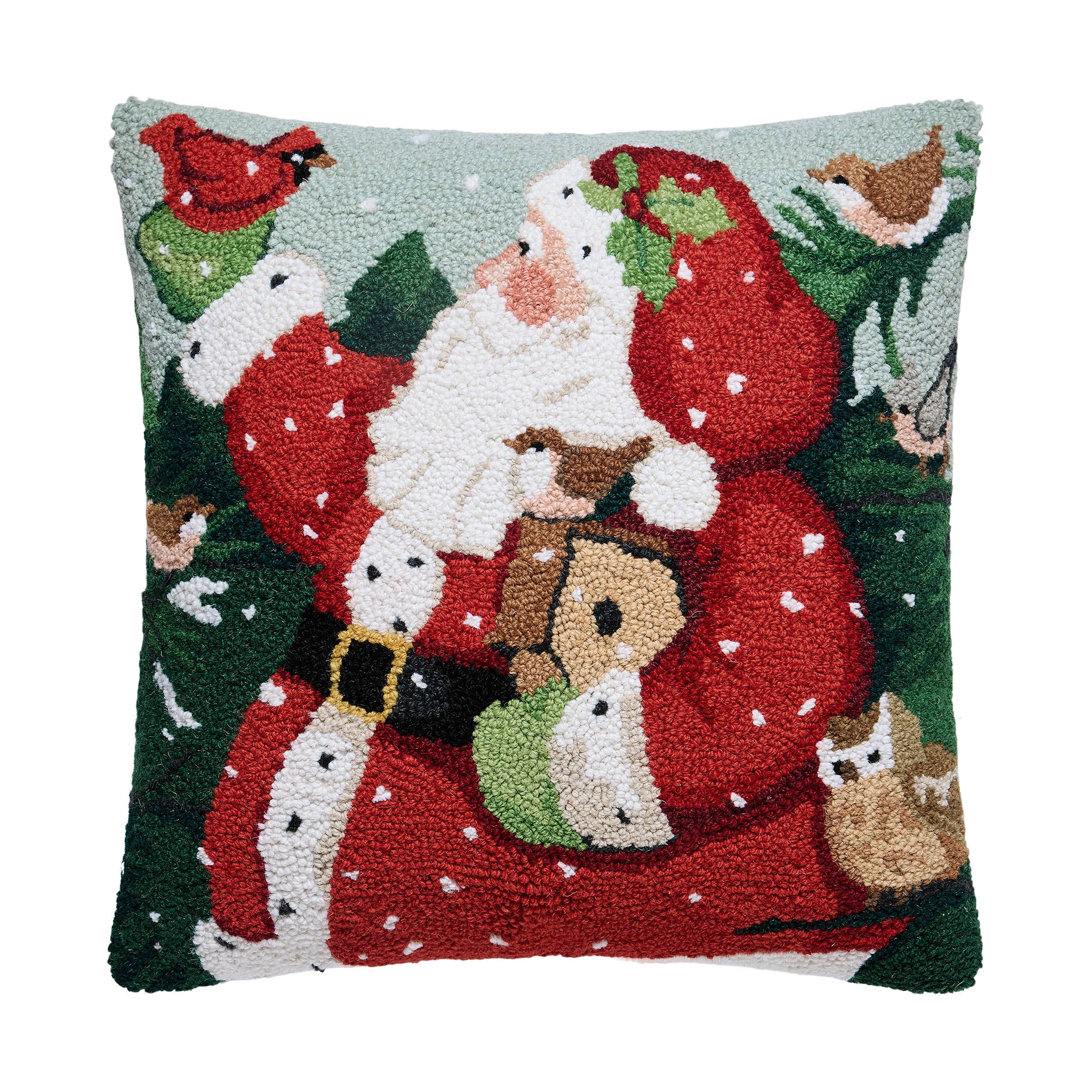 Winter Santa Hook Pillow - Susan Winget