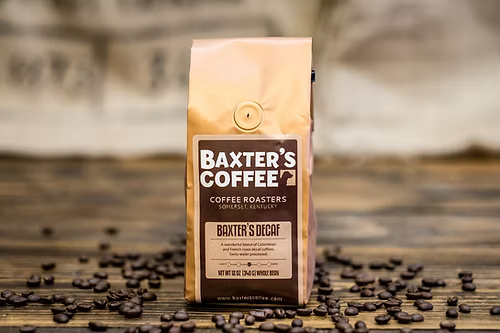 Baxter's Coffee Decaf Blend