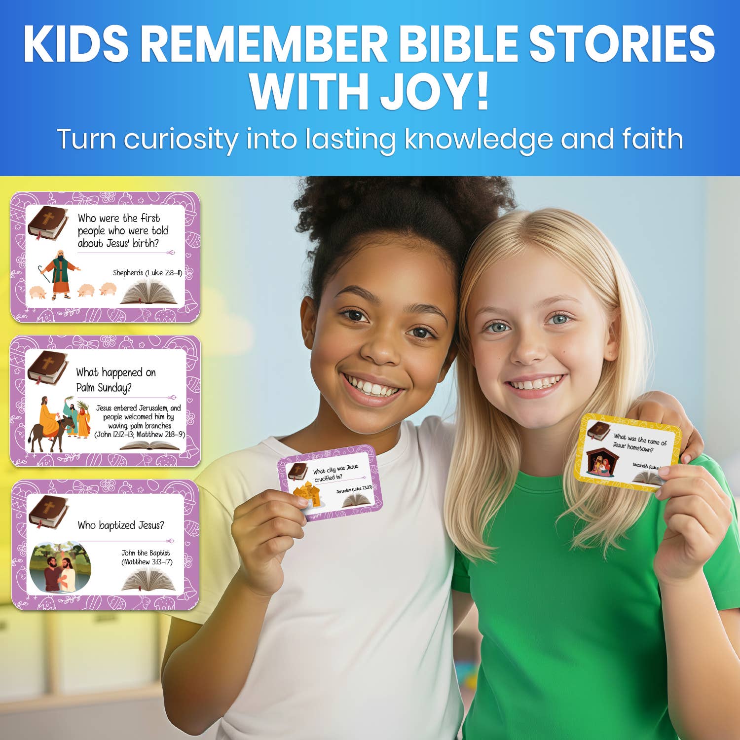 Quokka Bible Trivia Game - 300 Engaging Questions for Kids & Families