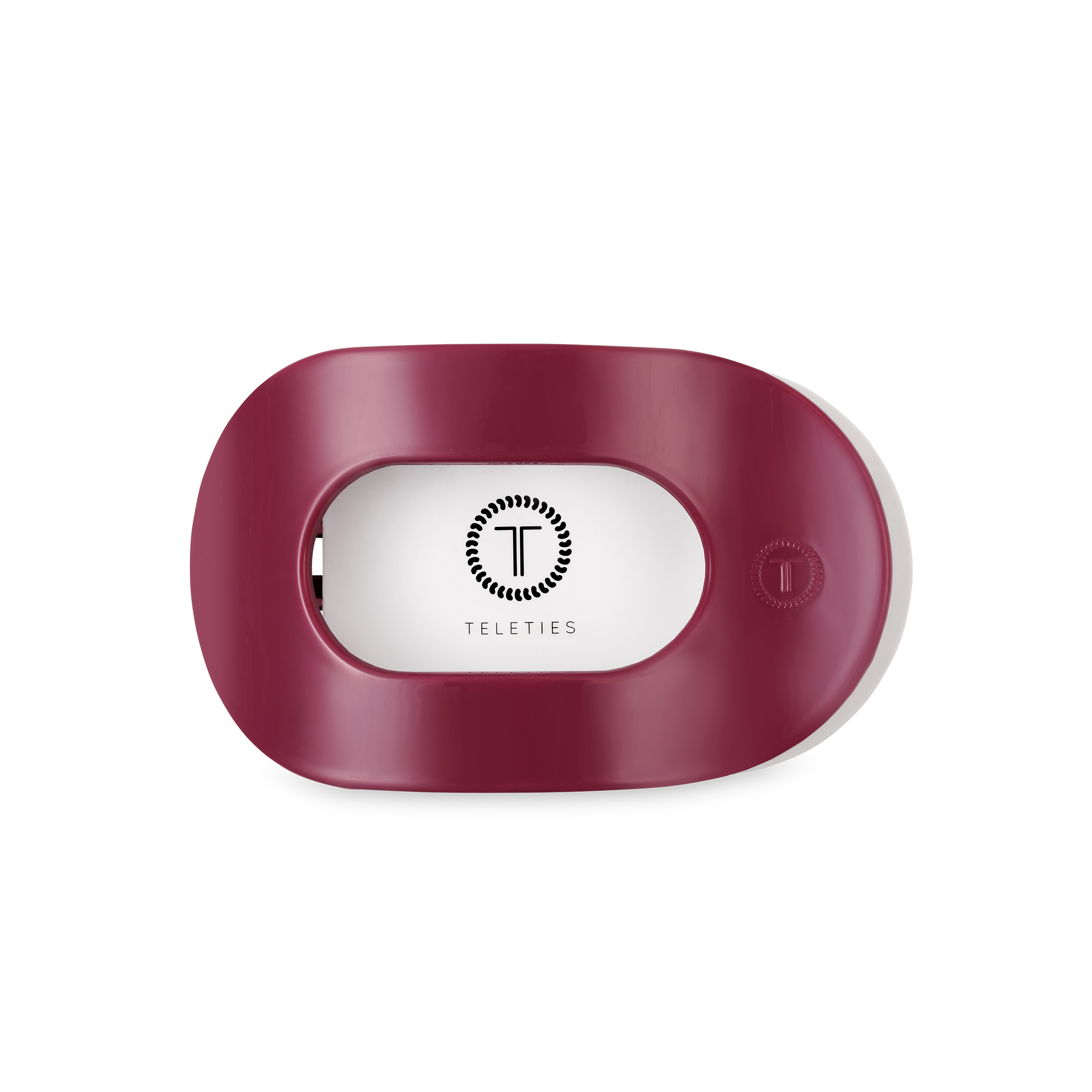 Teleties | Flat Round Hair Clip | Medium | Wild Side