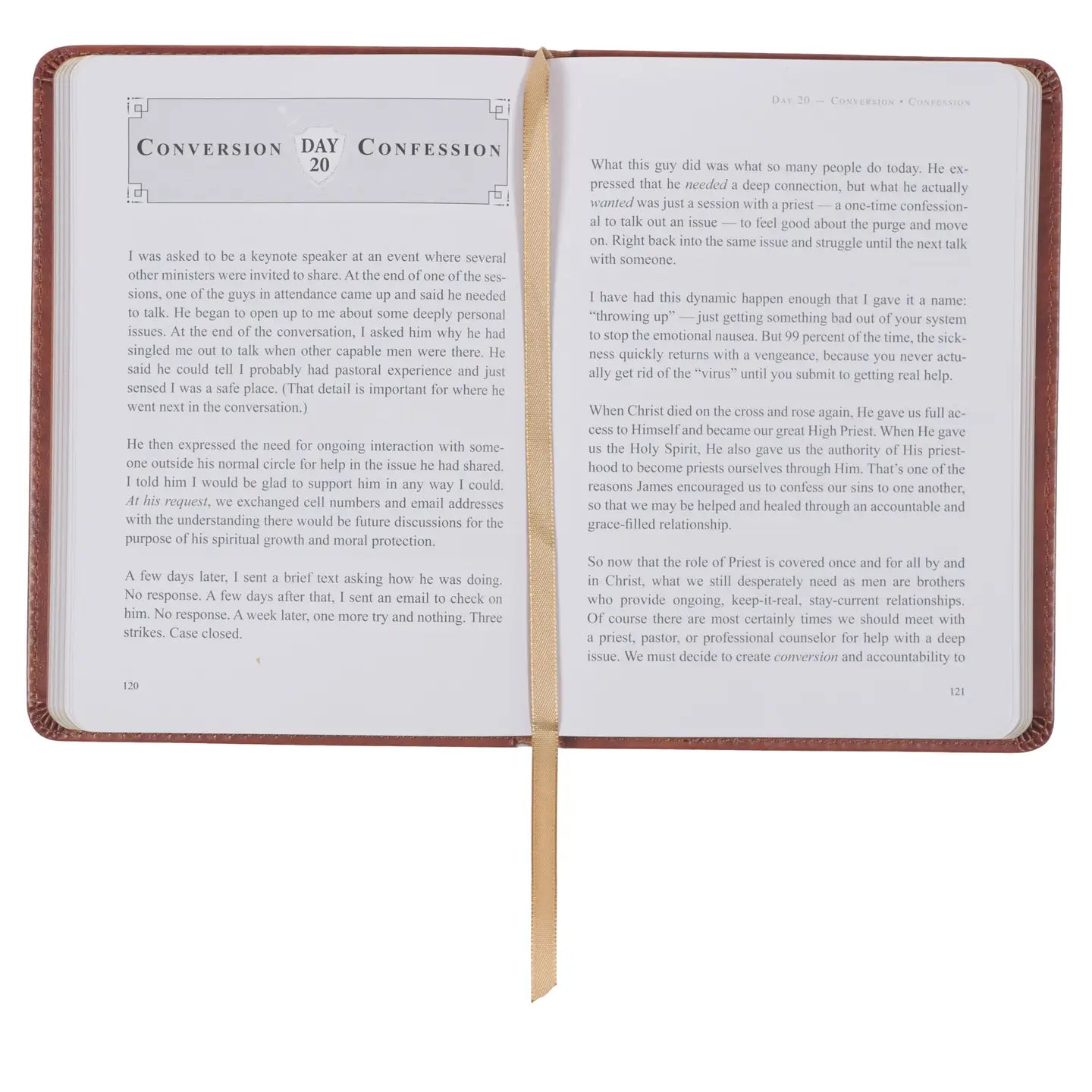 Christian Art Gifts | Devotional | The Sword and Shield, Faux Leather