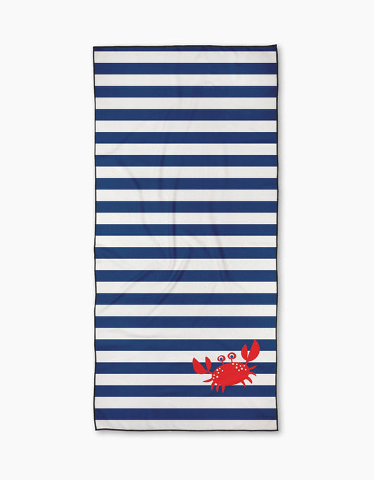 Geometry | Beach Towel | Nautical Nipper