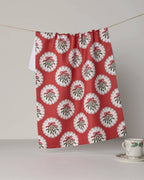 Geometry | Tea Towel | Merry Mistletoe