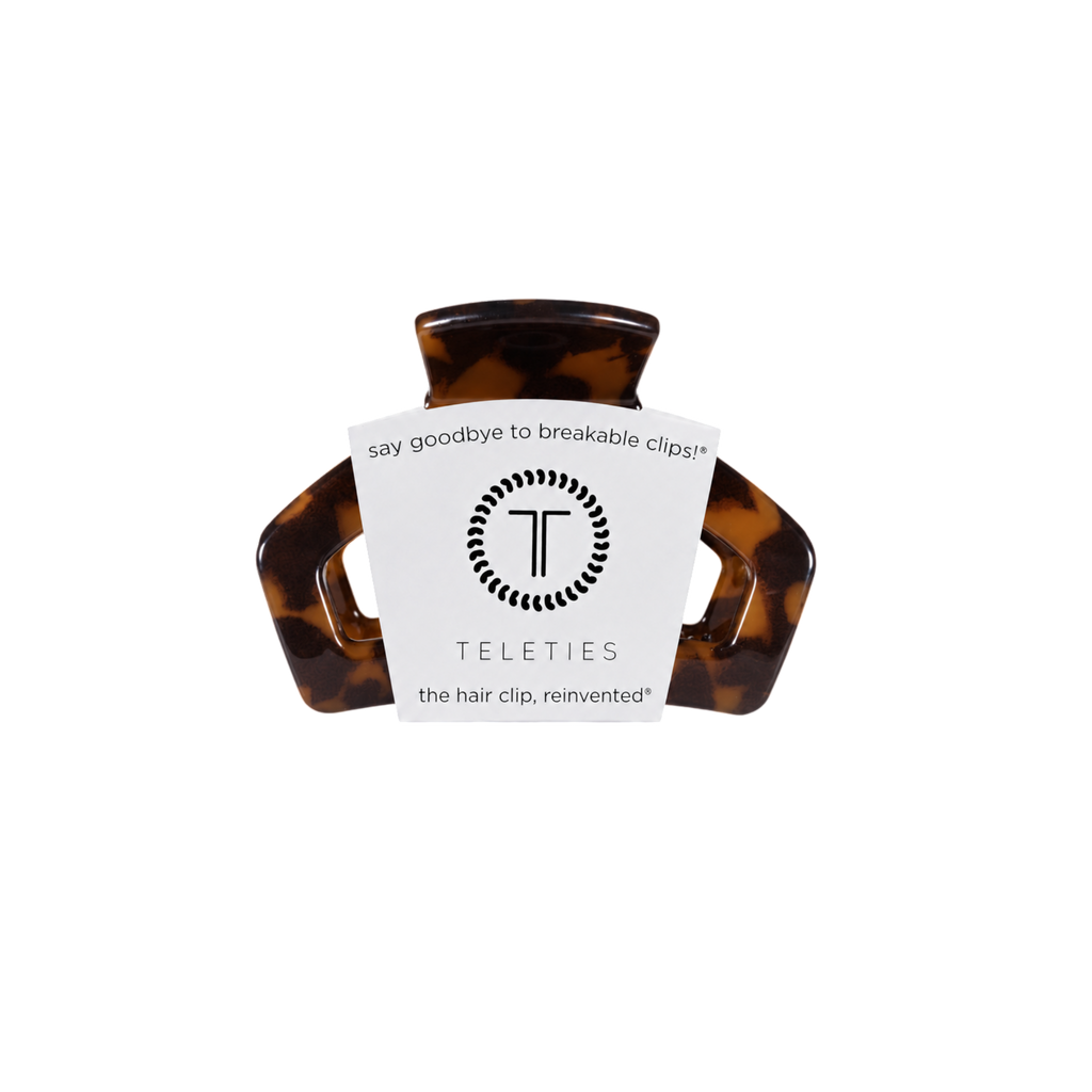 Open Hair Clip | Petite | Tortoise