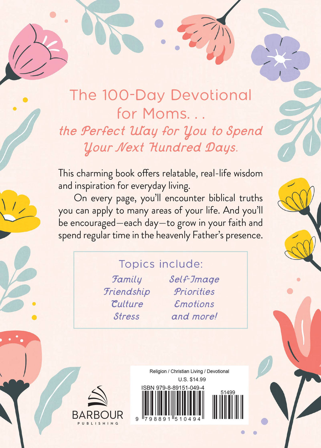 Barbour | The 100-Day Devotional for Moms