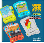 Dan & Darci | Road Rally Travel Scavenger Hunt Card Game for Kids