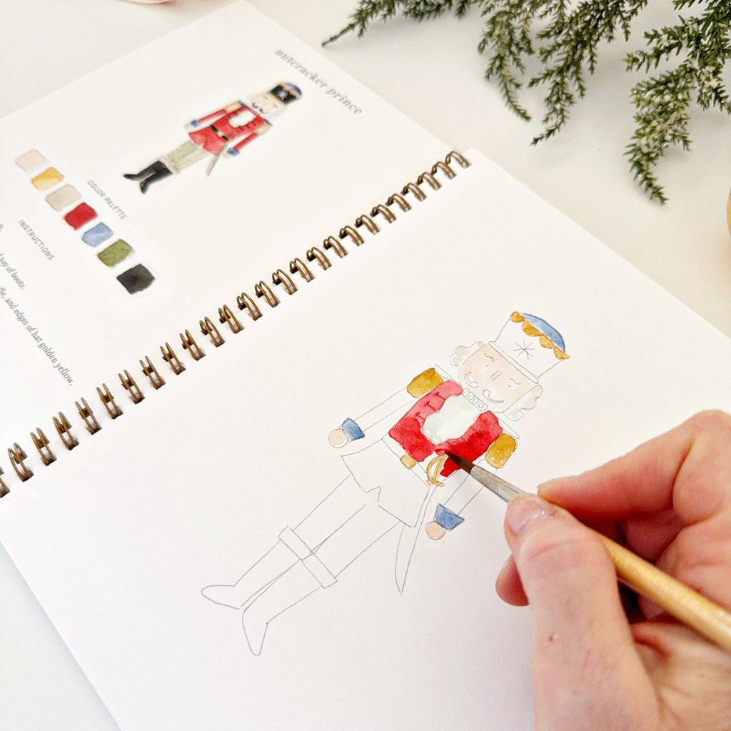 Emily Lex | Watercolor Workbook | Nutcracker