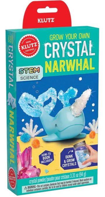 KLUTZ Grow Your Own Crystal Narwhal