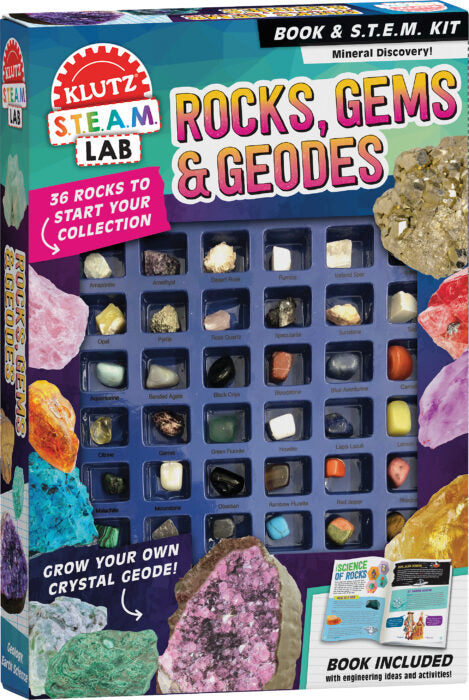Our Lab Rocks KLUTZ Steam Lab Rocks, Gems & Geodes – Lone Oak Pharmacy
