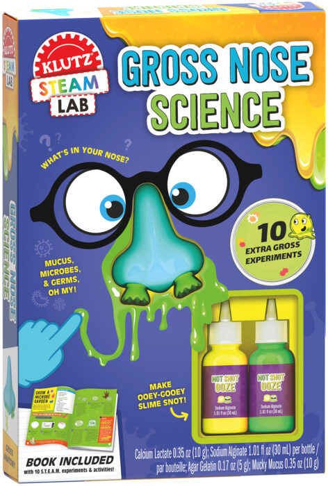 KLUTZ Steam Lab Gross Nose Science