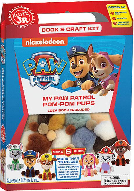 KLUTZ JR. Paw Patrol Pom-Pom Pups