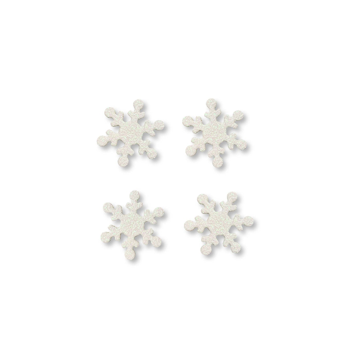 Roeda Studios Glitter Snowflake Magnets