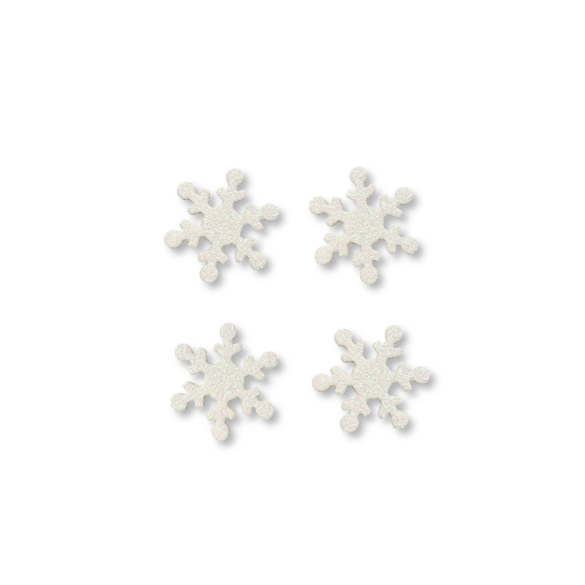 Roeda Studios | Magnet Set | Glitter Snowflakes