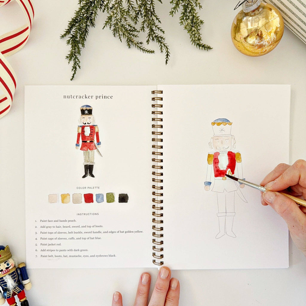 Emily Lex | Watercolor Workbook | Nutcracker