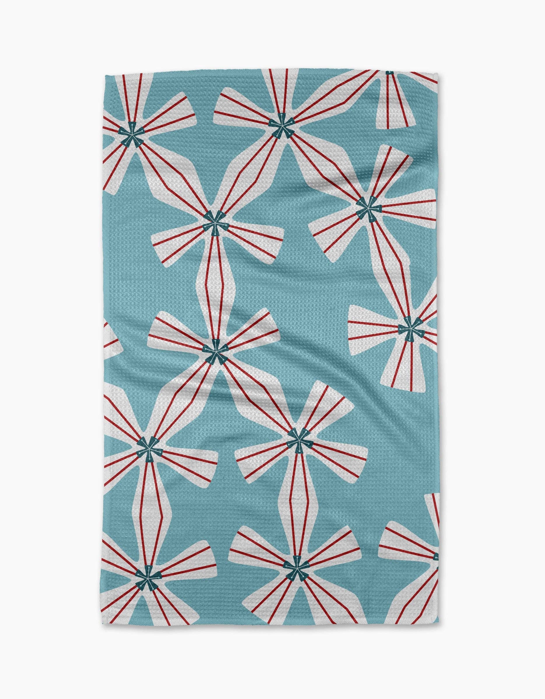 Geometry | Tea Towel | Winter Snowflake