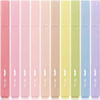 Mr. Pen | Aesthetic Highlighters, No Bleed | 10 Pack